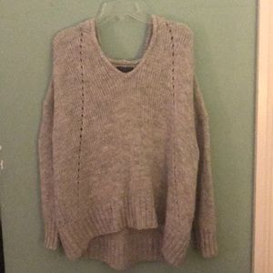 Oversized hooded sweater